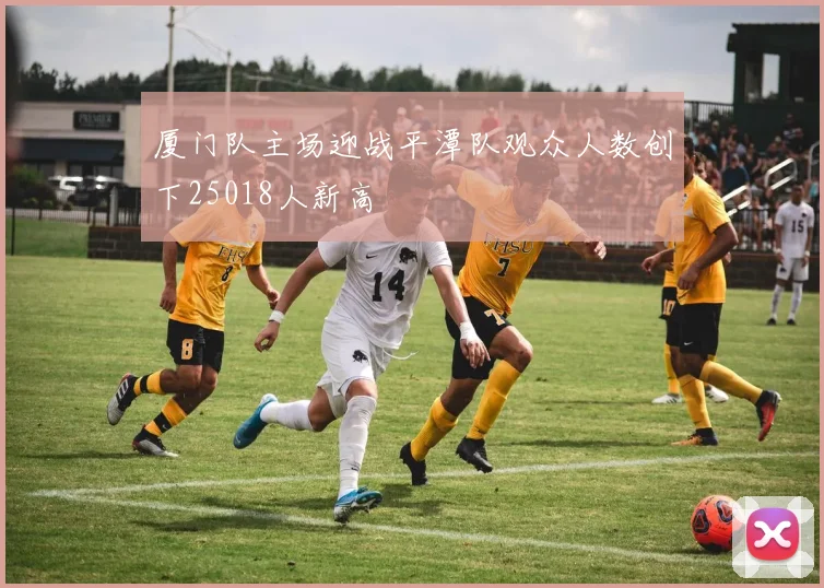 厦门队主场迎战平潭队观众人数创下25018人新高